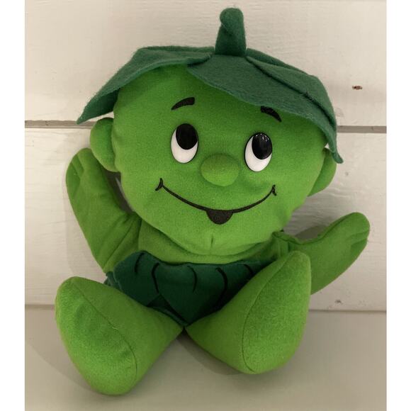 Pillsbury Special Edition Jolly Green Giant Sprout Plush 12" Puppet 1992 VTG - Picture 5 of 5